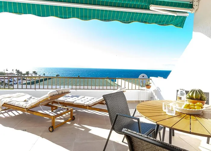 Lägenhet Blue Horizon By Dream Homes Tenerife Acantilado de los Gigantes